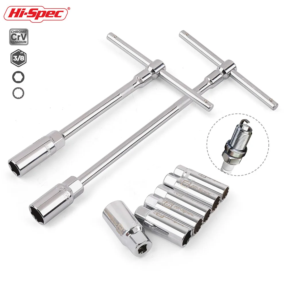 Hi Spec 14 16 21 мм разъем свечи зажигания 12 точечный инструмент для удаления магнита