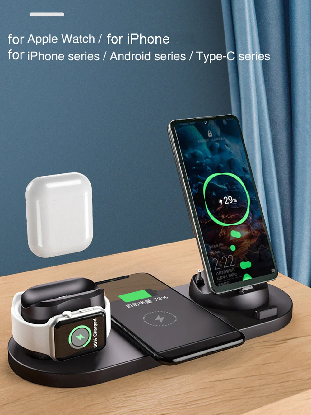 2021 Wireless Charger for iPhone 12 Pro Max 11 Xs