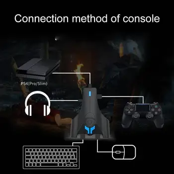 

Controller Converter Keyboard Mouse Adapter for PS4 for PS3 for One for Switch Game Handle With Customized Button