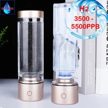 Générateur d'eau Portable à haute teneur en hydrogène, bouteille/tasse, ventilateur de gaz H2 pur, ioniseur d'électrolyse alcaline