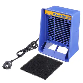 

220V FA-400 Solder iron Smoke Absorber,ESD Fume Extractor,Smoking Instrument with 1pc free Activated Carbon Filter Sponge