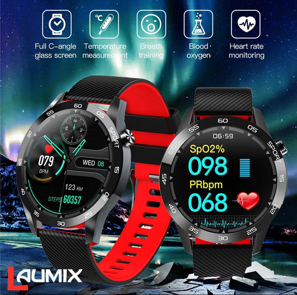 Smart Watch Fitness Trackers With Heart Rate Blood Oxygen Monitor Pulse
