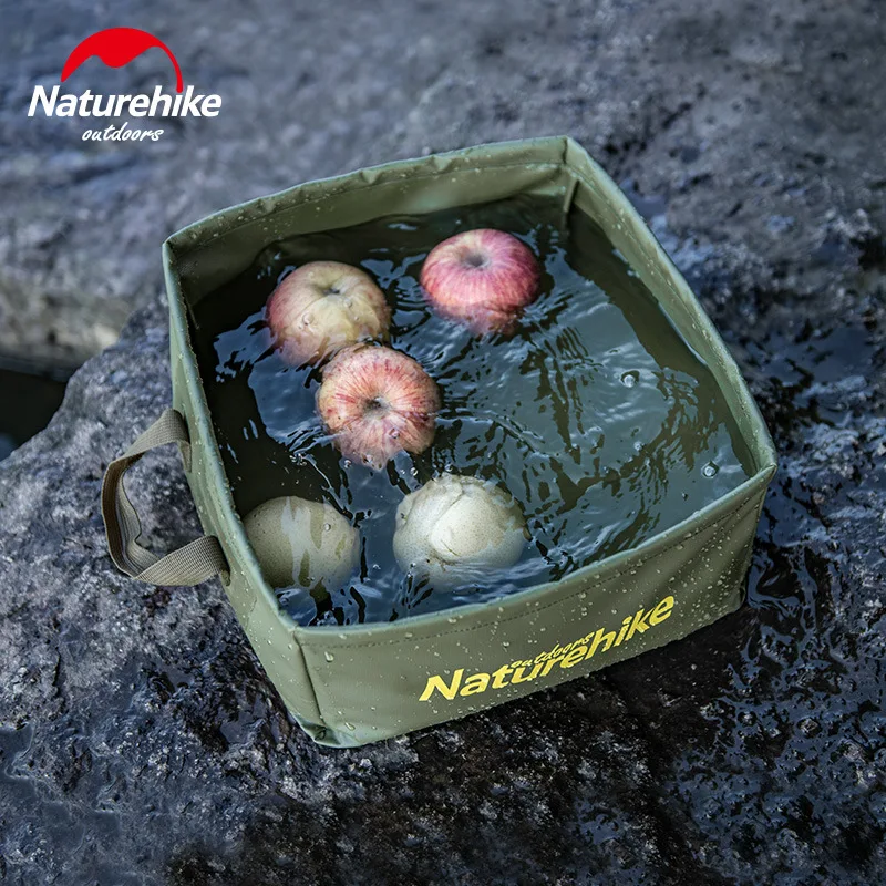 Naturehike напольное складное квадратное ведро большой емкости портативное ведро для хранения домашнего путешествия ведро