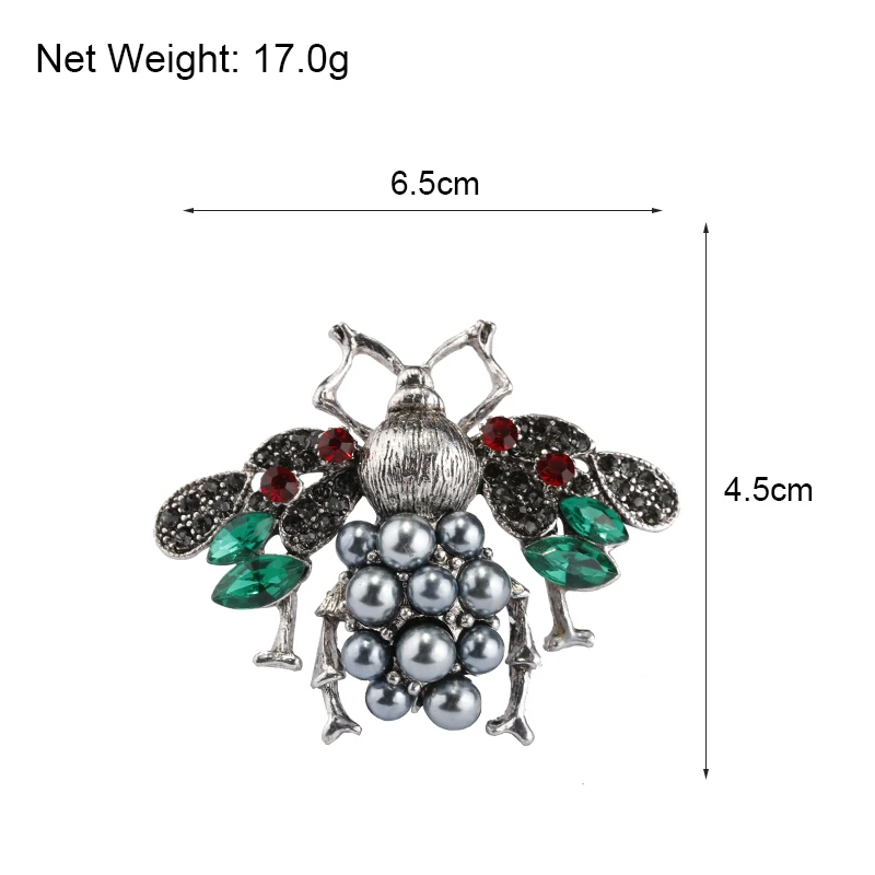 H350332X珍珠水钻大蜜蜂胸针 (16)
