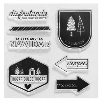 

Arrow Silicone Clear Seal Stamp DIY Scrapbooking Embossing Photo Album Decorative Paper Card Craft Art Handmade Gift