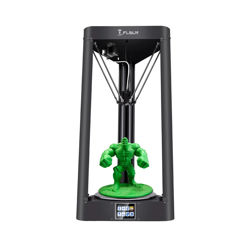 FLSUN QQ S PRO новые Дельта 3d принтер 32 бита доска 24V Питание автоматическое