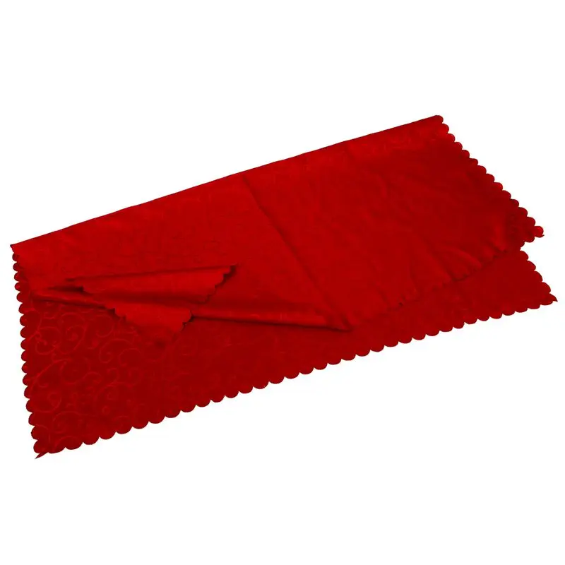Square Tablecloths Catering Table Cover Wedding Party Restaurant Banquet Decor 1.2*1.2m red