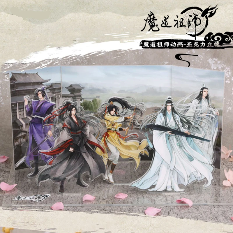 Grandmaster of Demonic Cultivation Lan Wangji фигурка на акриловой подставке для косплея коллекция домашнего декора для женщин и девочек 1 шт