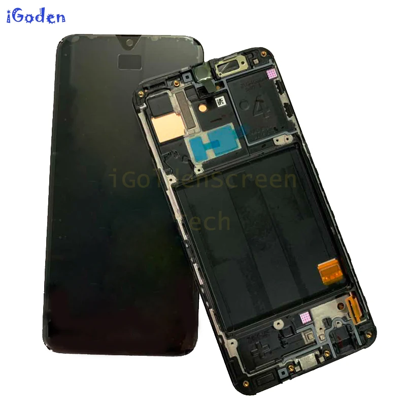 Super AMOLED для samsung A40 lcd A405 lcd A40 lcd дисплей для samsung A40 A405 lcd кодирующий преобразователь сенсорного экрана в сборе Замена