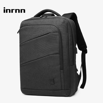 

inrnn 15.6 inch Laptop Backpack Multi-layer Men Waterproof USB Charging Backpacks Casual Male Travel Bag Teenager School Mochila