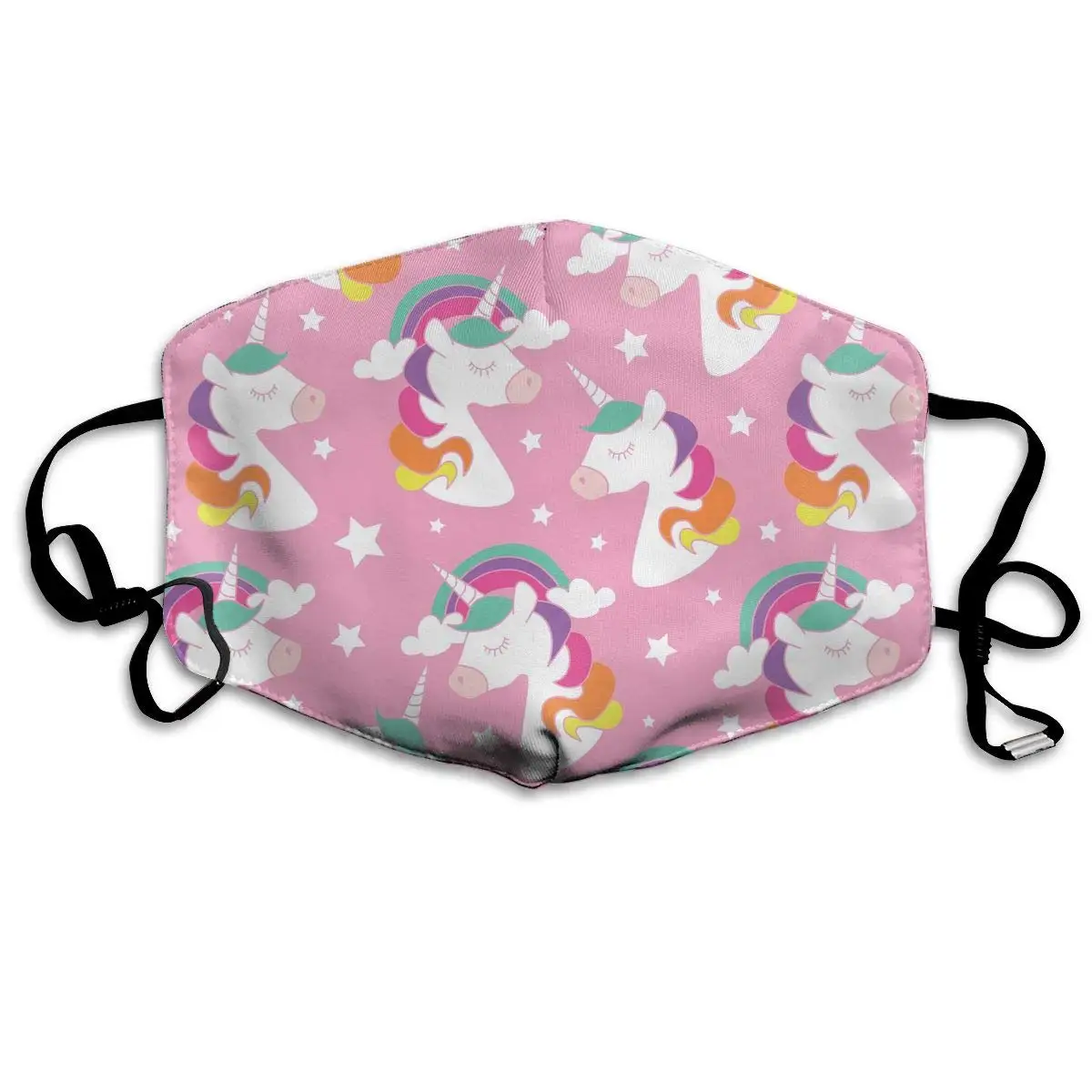 

Mouth Mask Unicorn Drawings Fashion Earloop Face Mask For Kids Teens Men Women Winter Summer