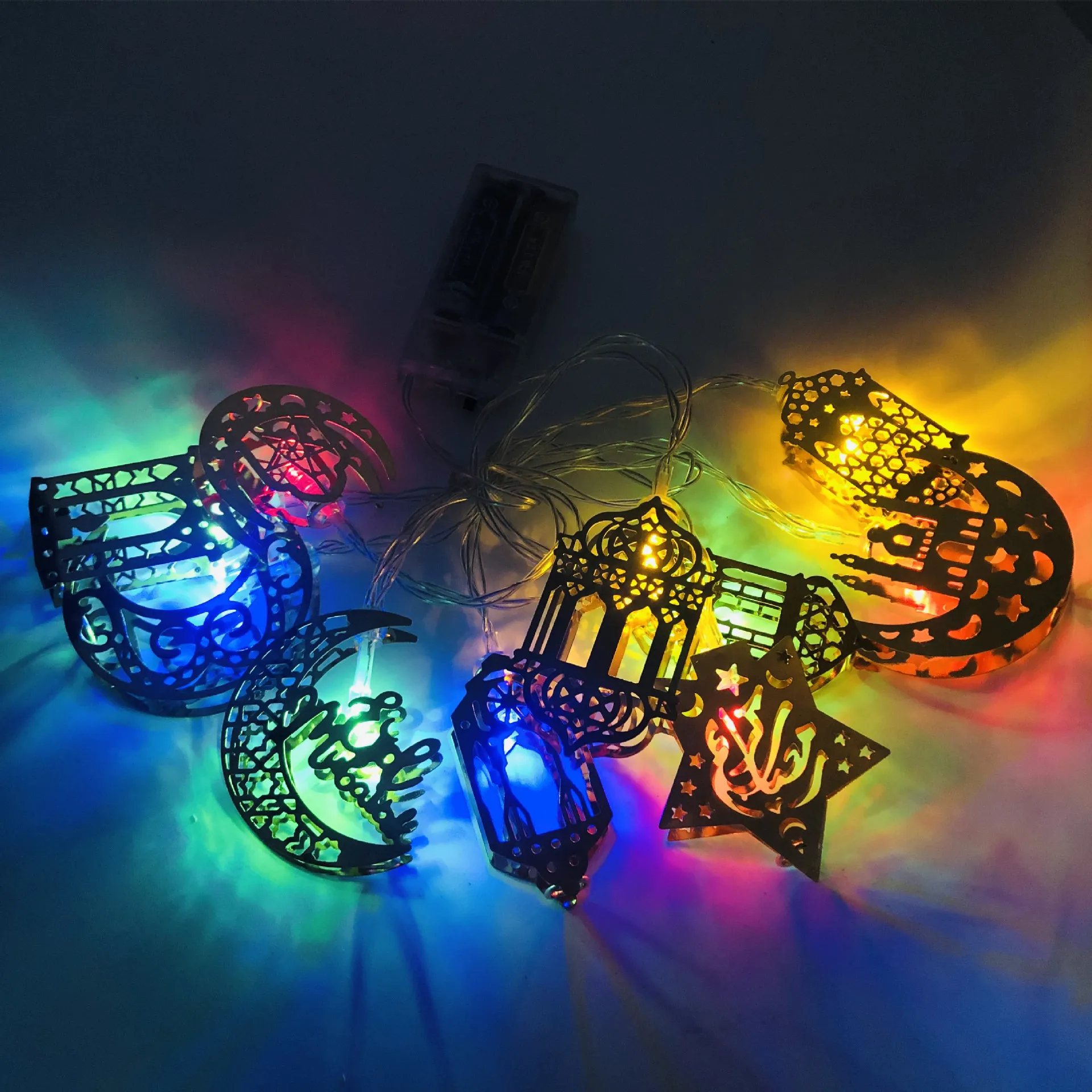 Ramadan Decoration 1.65m 10 Light Led String Lights Ramadan Kareem