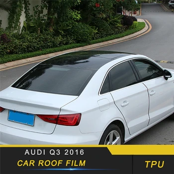 

Car Styling Car Roof Protective Film Cover Sticker Protector Exterior Accessories for Audi Q3 8U 2016 2017 2018