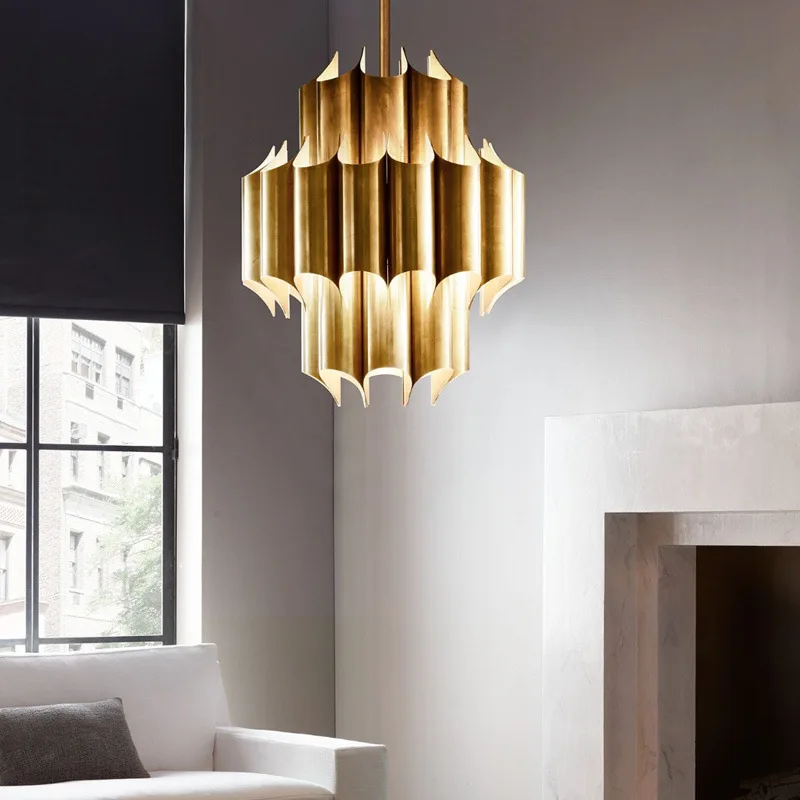 Fluted Chandelier
