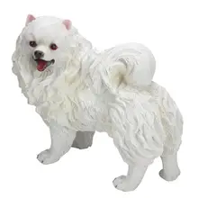 Украшение для собак из смолы Высокая моделирования собака ремесло сад пейзаж газон двор украшение животное украшение "Щенок" сад фигурка собаки Декор