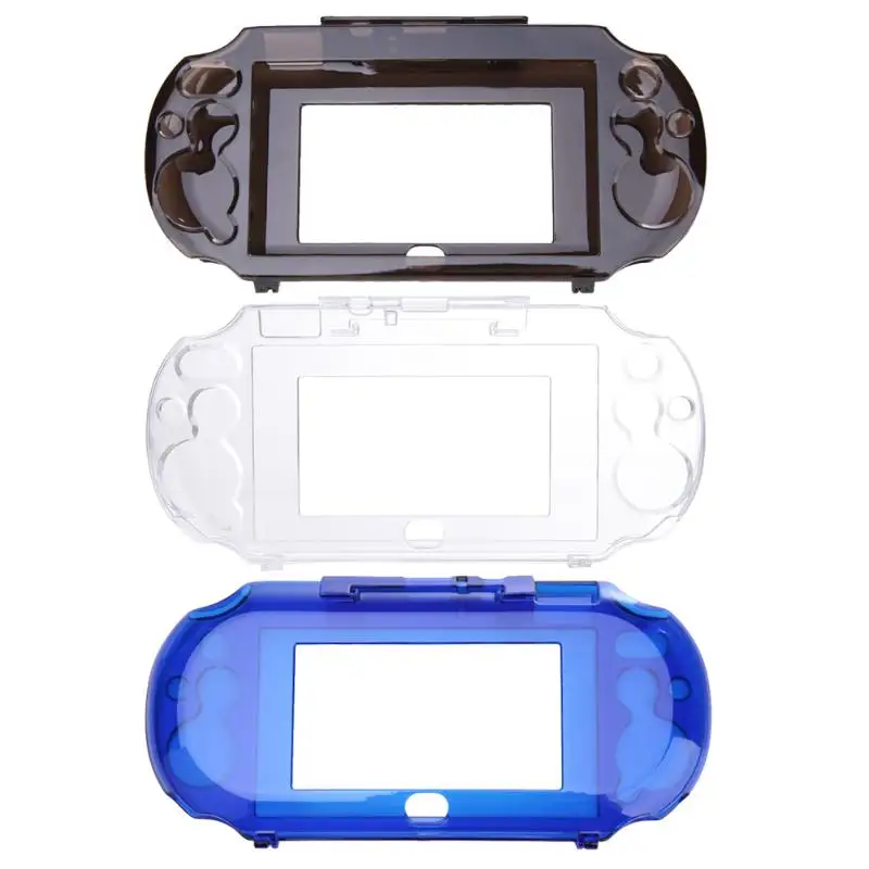 Прозрачный Кристальный защитный жесткий чехол для Sony PS Vita PSV | Электроника