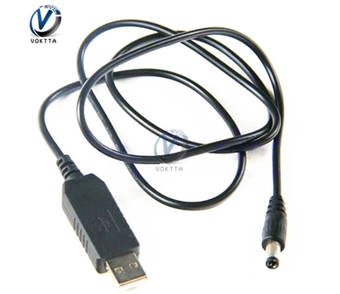 DC-DC USB 5 в 9 В DC Разъем 5,5 мм x 2,1 мм Повышающий Модуль питания кабель-конвертер