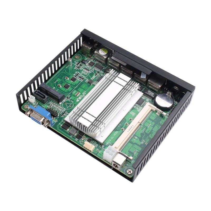 Fanless Mini PC pFsense Celeron J1900 Quad Core 4 Gigabit LAN Firewall Router Windows 10 Thin 3