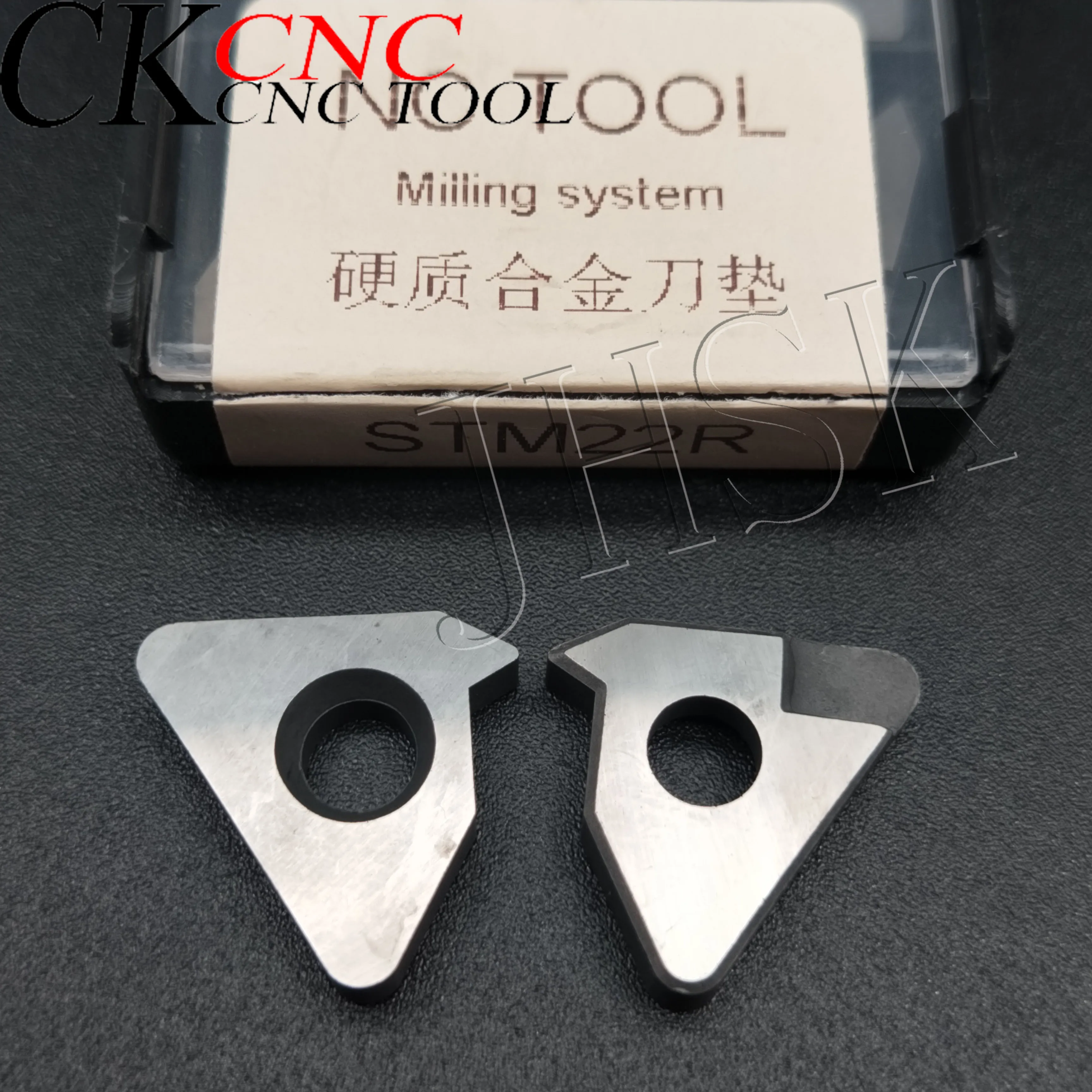

10pcs STM22R Carbide Insert Shim Seats Thread-cutting tool Knives pads insert 22mm Large thread cutter Universal FOR 22ERA