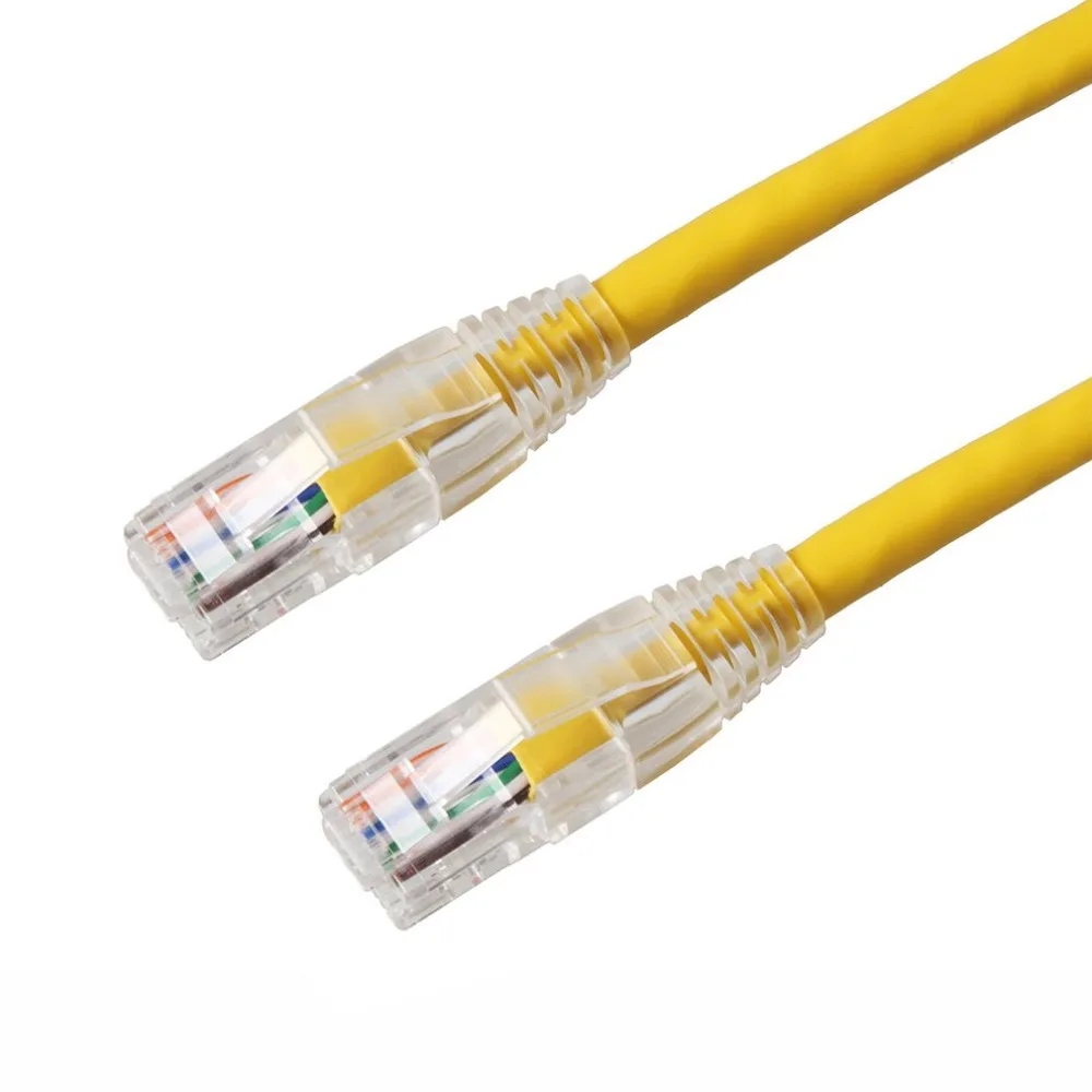 Соединительный кабель Ethernet, шесть типов, круглый провод, бескислородная медь, прозрачный, чистый хвост, стандартная линия передачи данных