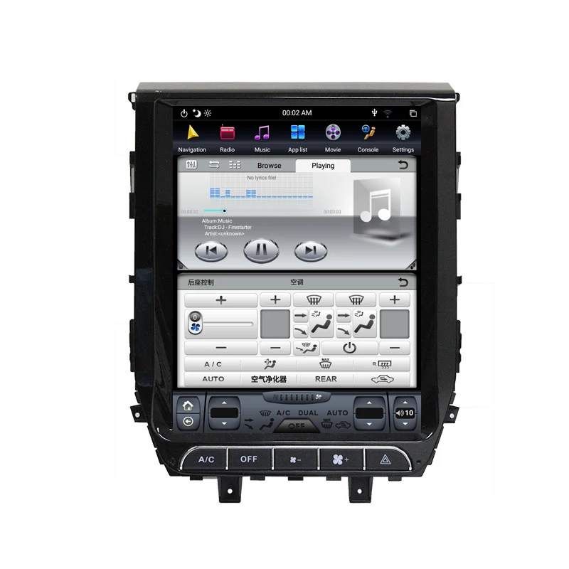 12," Android 9 64+ 4G Tesla с DSP Carplay Автомобильный мультимедийный плеер для TOYOTA LAND CRUISER LC200- gps навигация
