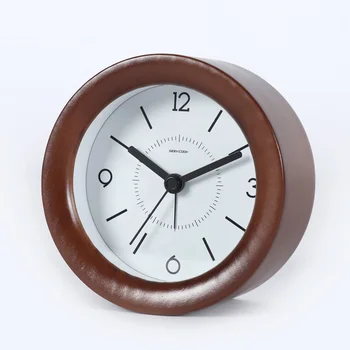 

Nordic Small Wooden Alarm Clock Module Unique Living Room Simple Silent Kids Desk Vintage Clock Digital Alarm Clocks 2020 OO50AC