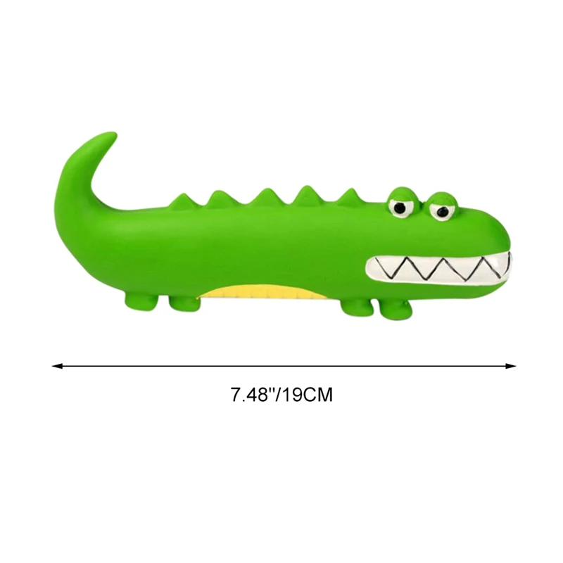 Собака в форме животных пищалка игрушки играть интерактивный питомец игрушка укуса-стойкий латексный жевательный игрушка для прорезывания зубов для собак H1. X
