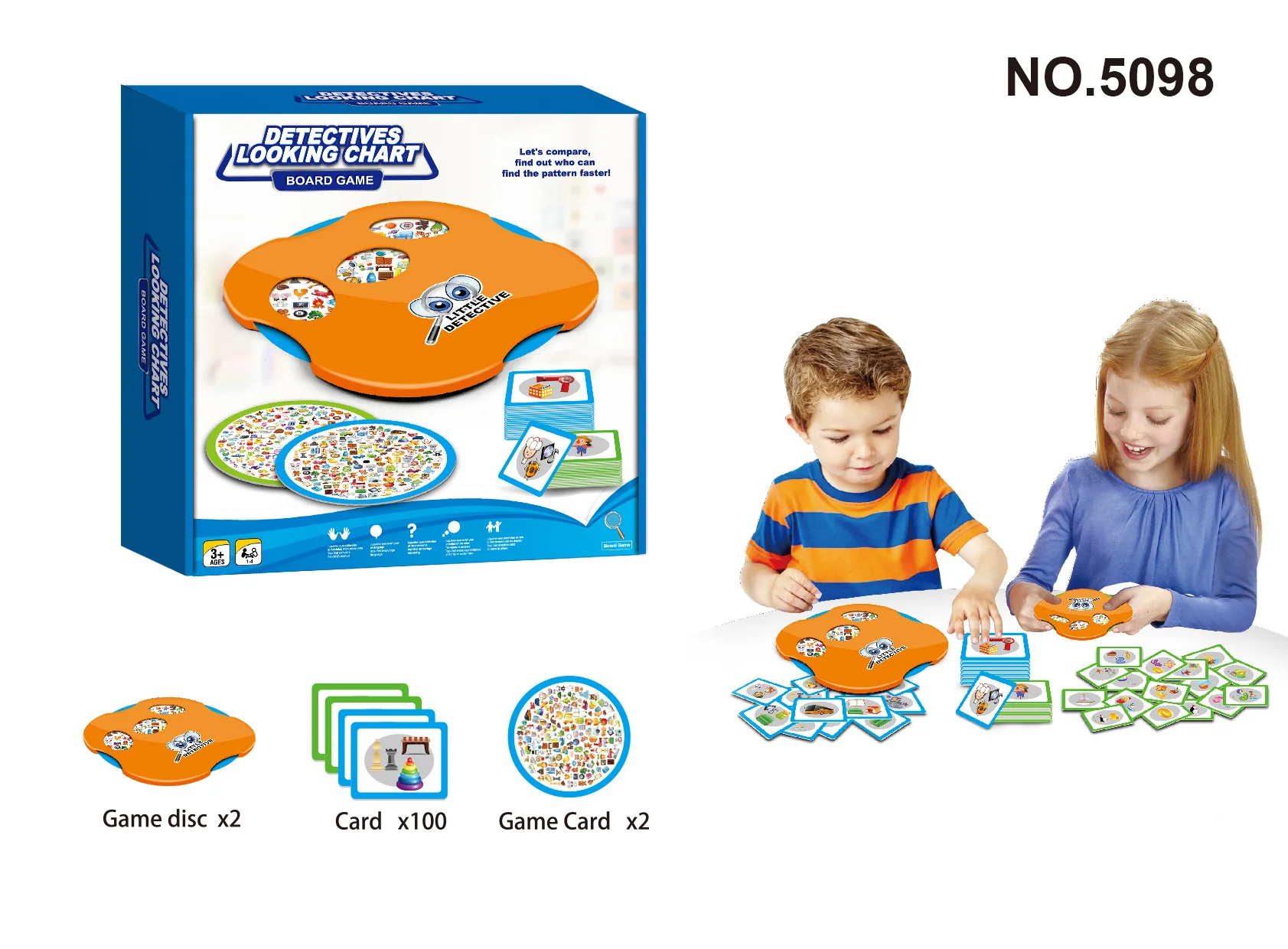 

Small Detective Find Map 3 Improve Observation Attention Children Tabletop Game Educational Toy Parent And Child Game