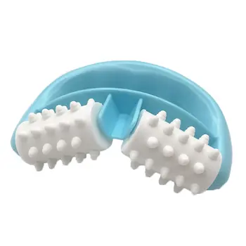 

Double Wheel Massager Round Hand Massager Plastic Massager Promoting Blood Circulation Plastic Manual Roller Massager