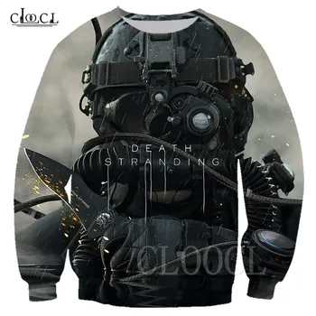 

Popular Death Stranding Sweatshirt Plus Size Men Women Pullover 3D Print Game Hip Hop Streetwear Harajuku O-neck Sweatshirt Tops