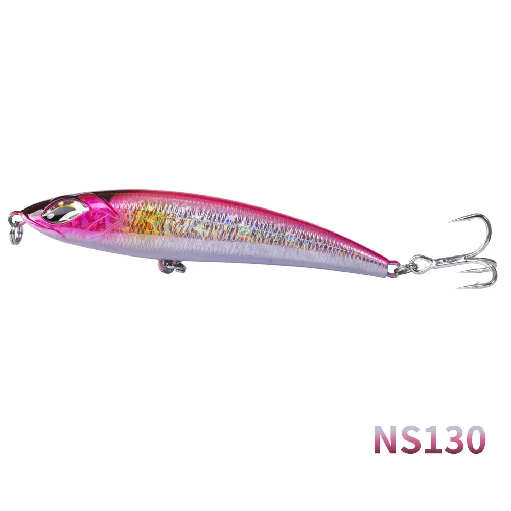 NOEBY приманка для морской рыбалки NBL9493 pelagus 115 мм/150 мм/185 мм приманка-карандаш VMC крюк-воблер для бас Isca искусственная - Цвет: NS130