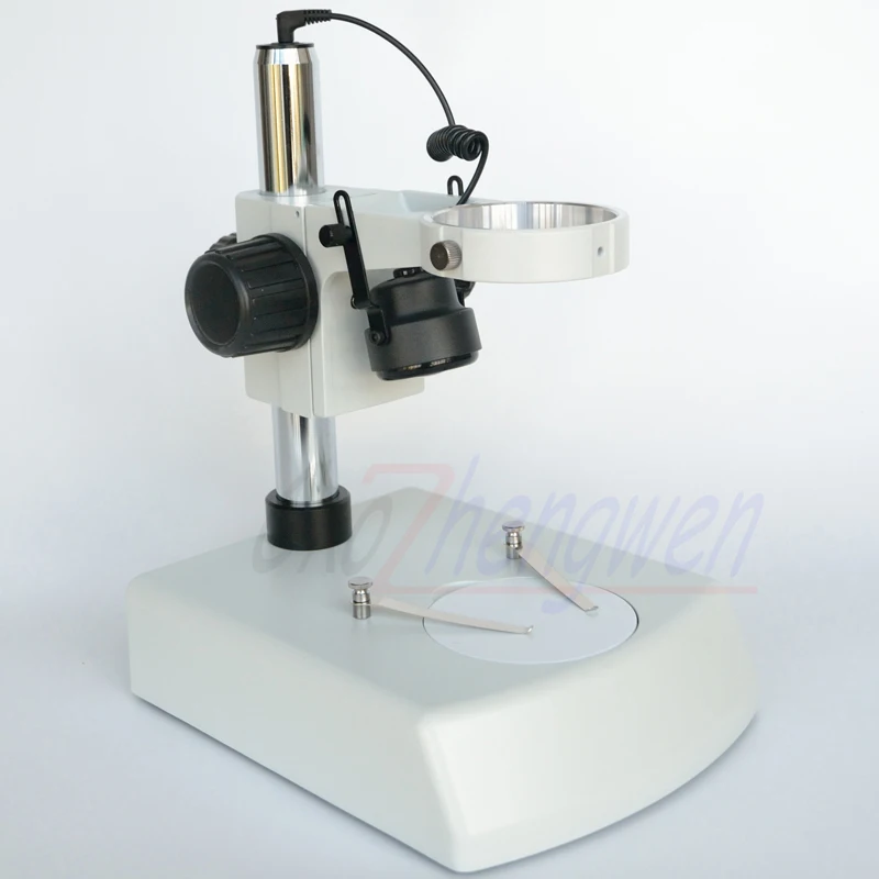 

Стерео зум микроскоп стенд с двумя галогенными лампами + A1 Arm Focuse 76 мм