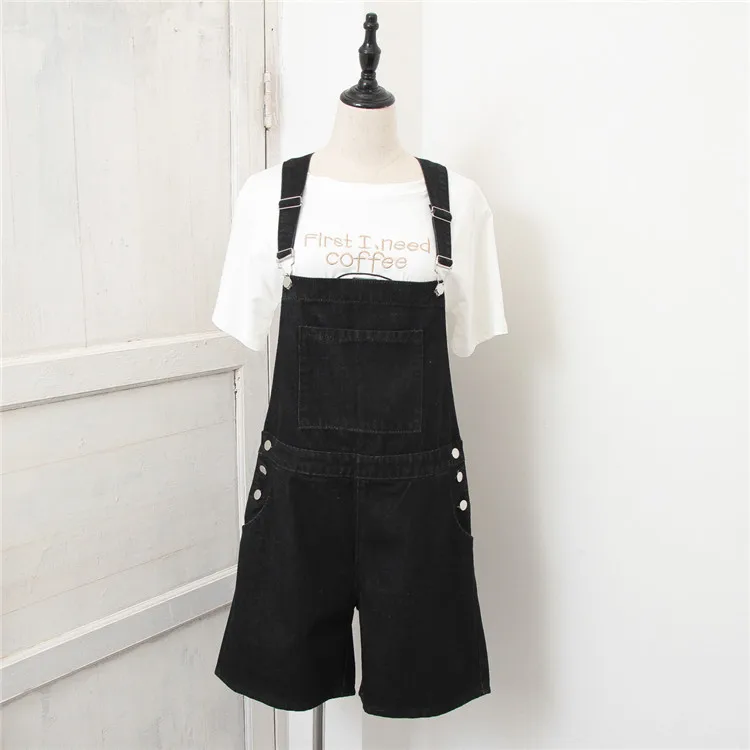 Plus Size Women Rompers Short Bandage Playsuits Loose Casual Overalls for Women Oversized Black Bodysuit Small Straps Playsuit