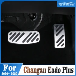 Pédales de voiture antidérapantes pour Changan Eado Plus 2020, pédale d'accélérateur, frein, embrayage, repose pied, accessoires de style 