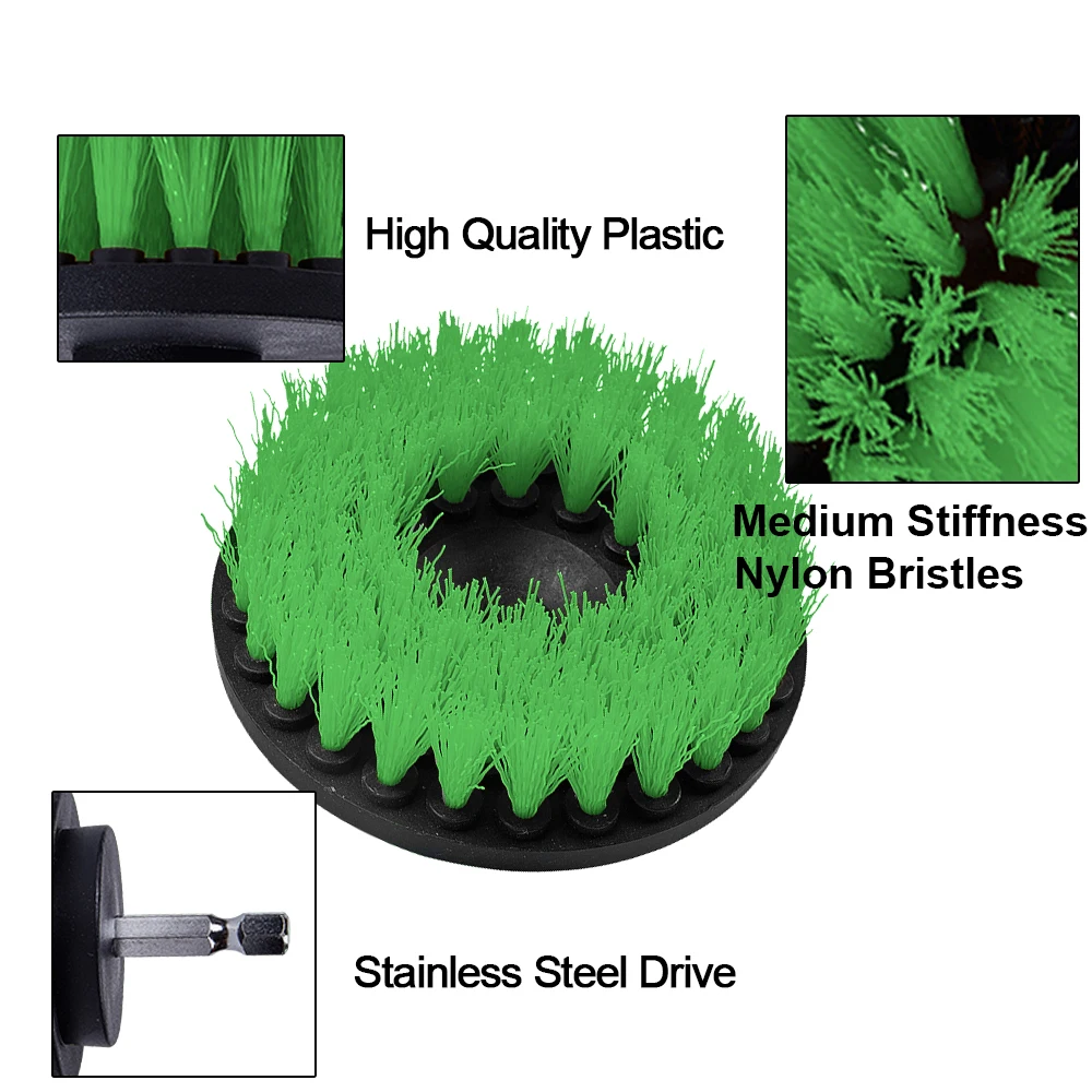 Щетка на колесо 5 дюймов щетка для электродрели щетки детейлинга автомобиля