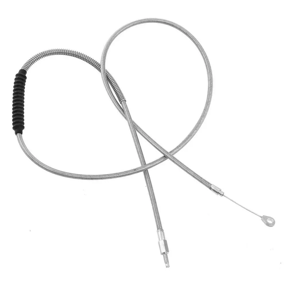 Motorcycle 200cm 78.7" Braided Clutch Cable For Harley Road Street