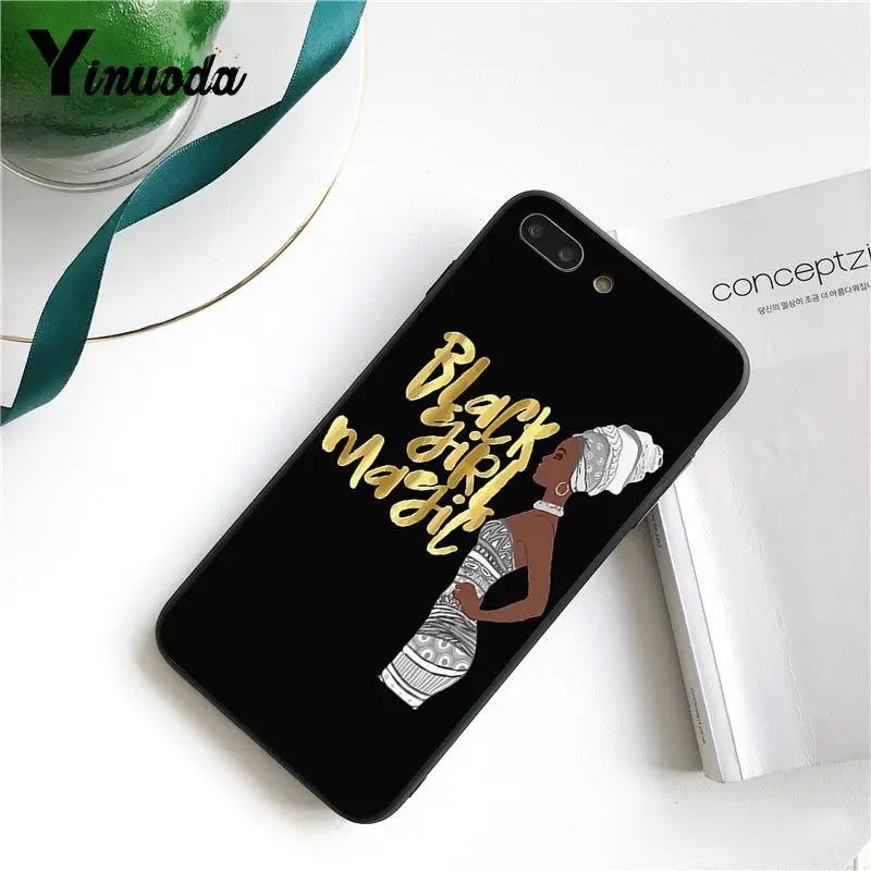 Melanin sticker Poppin Aba Queen Black Girl