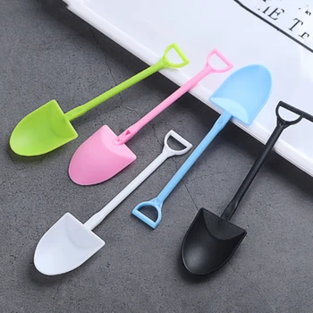 

100pcs Food Grade Cake Ice Cream Shovel Pudding Spoon Disposable Tableware Birthday Party Supplies