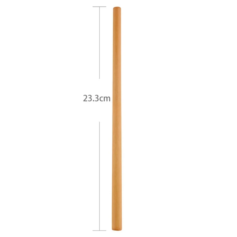 Нержавеющая сталь питьевые соломинки телескопическая металлическая соломинка с кисточкой портативный ящик для хранения Многоразовые трубочки аксессуары для кухонного бара - Цвет: 1pcs Bamboo