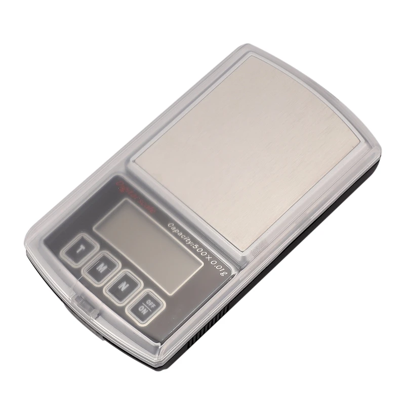 DS-10 Jewelry Weighing 500G/0.01G Pocket Scale for Gold Diamonds, Etc