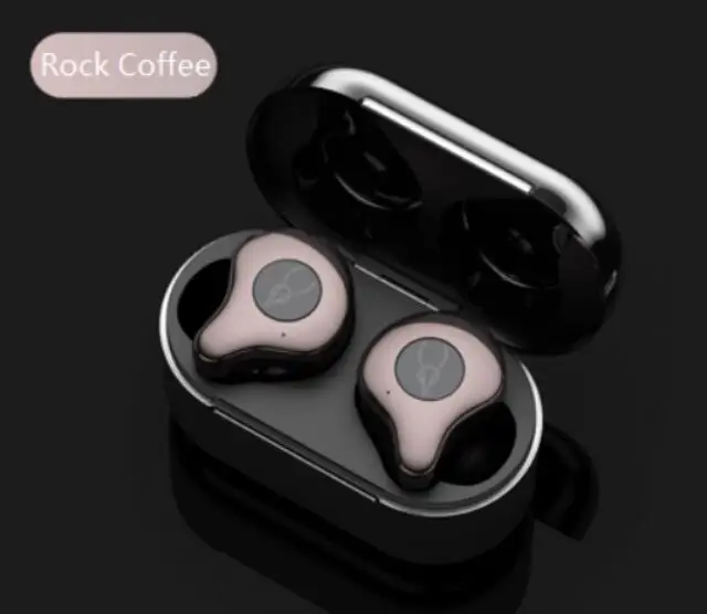 Ultra Rock coffee Sabbat E12 ультра TWS беспроводные Bluetooth наушники спортивные Hi-Fi стерео наушники гарнитура с шумоподавителем с зарядным устройством PK E12 - Цвет: Ultra Rock coffee