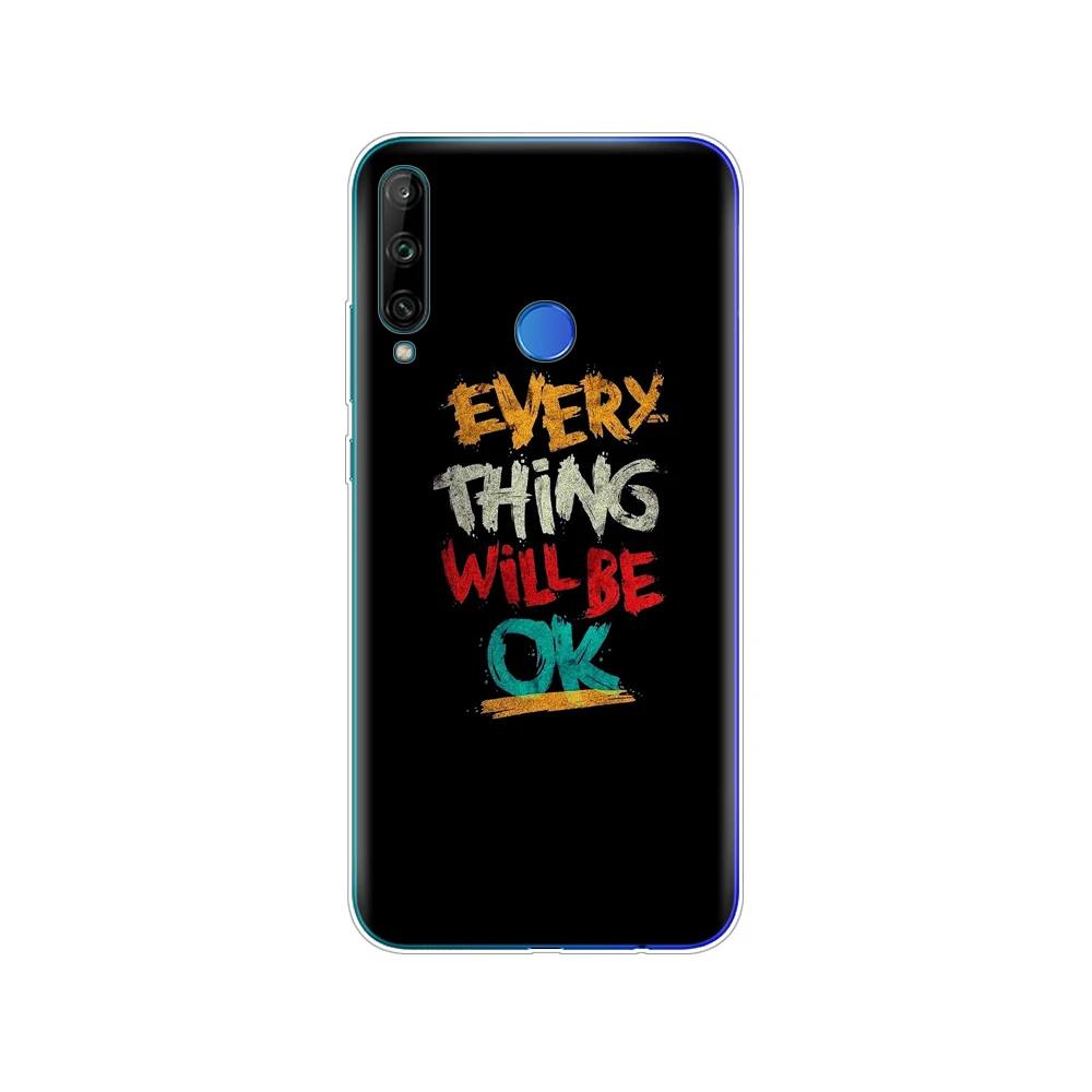Силиконовый чехол для HONOR 9C 6 39 дюйма мягкий телефона из ТПУ Huawei Honor 9 C задняя