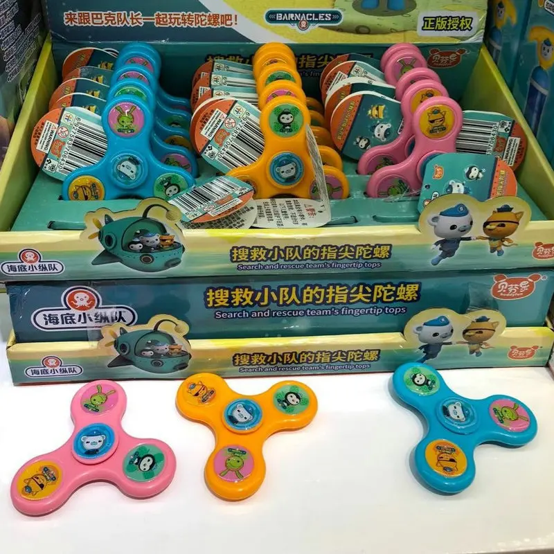 Подлинная авторизация Octonauts Спиннер игрушки для взрослых ручной вращение