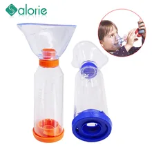 Criança adulto inalar automizer espaçador névoa tanque de armazenamento nebulizador com máscara compressor compmist nebulizer copo bocal
