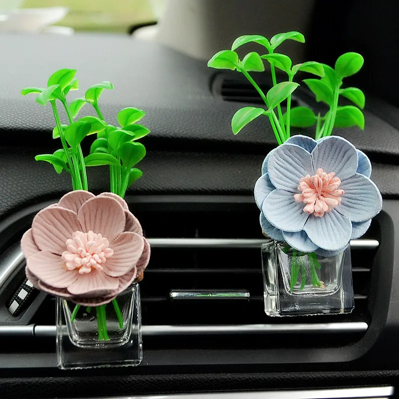 Car liquid perfume Auto air conditioning Vent Outlet Air Freshener Fragrance Aromatherapy Diffuser Accessories