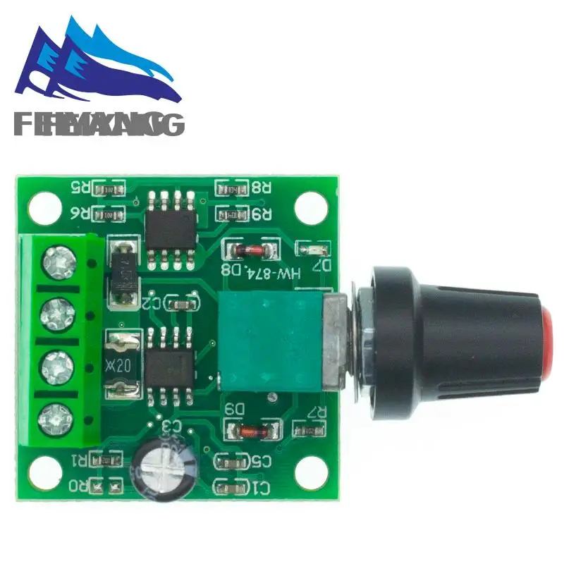 DC 1,8 V-35 V 2A 3A 5A 10A 30W 80W 90W PWM Motor Drehzahlregler Niederspannung Motor Drehzahlregler PWM Einstellbares Antriebsmodul – Detail 4