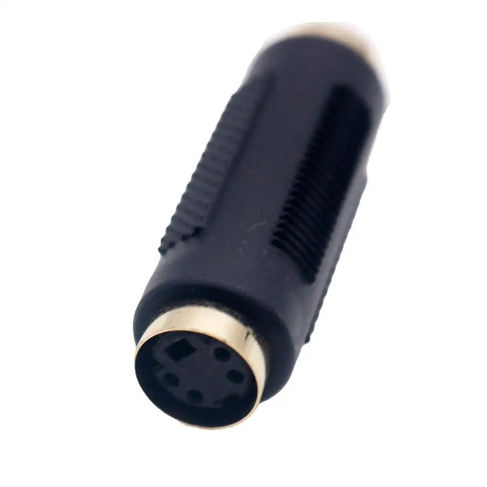 S-Video S-Vhs Mini Din 4 Pin Femmina A Femmina Gender Cambiamento Accoppiatore Adattatore Di Estensione Del Connettore Del Cavo Video Composito Per Dv