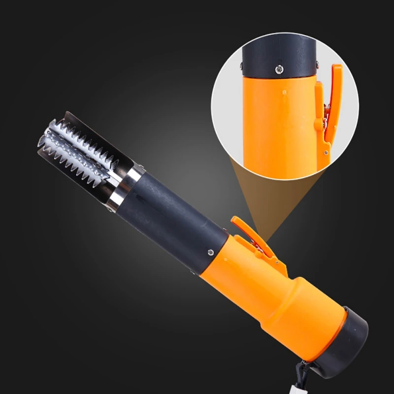 

Electric Fish Scale Scraper Tool Automatic Fish Scale Planer Scale Scraper 12V Lithium Electric Home Kitchen Appliances