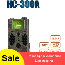 Уличная Hc-300a Hd 1080p 12mp охотничья камера Видео Скаутинг инфракрасное ночное видение ИК светодиоды камера для слежения диких животных ловушка