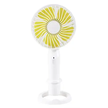 

Q19 Handheld Usb Charging Mobile Phone Bracket Fan Student Desktop Fan Silent Summer Portable Small Fan